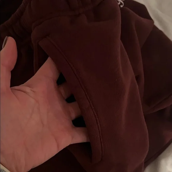 Darc Sport Wolves Women’s Burgundy Joggers Size Small - Picture 7 of 7